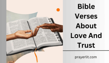 Bible Verses About Love And Trust