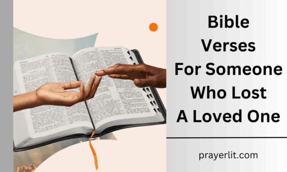 Bible Verses For Someone Who Lost A Loved One