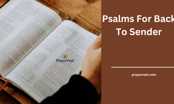 Psalms for back to sender