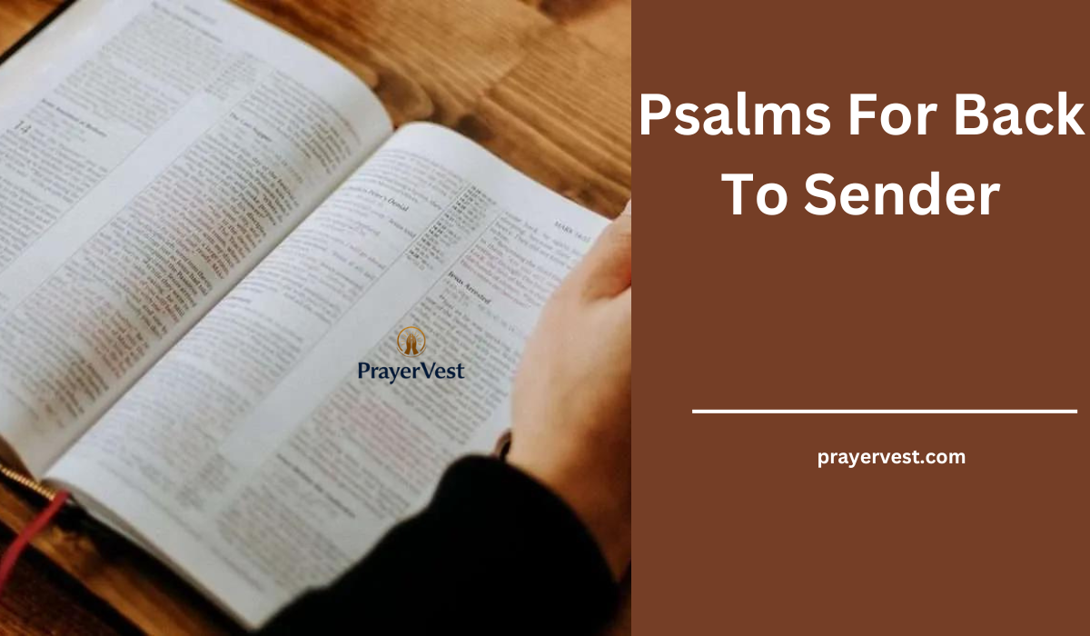 Psalms for back to sender