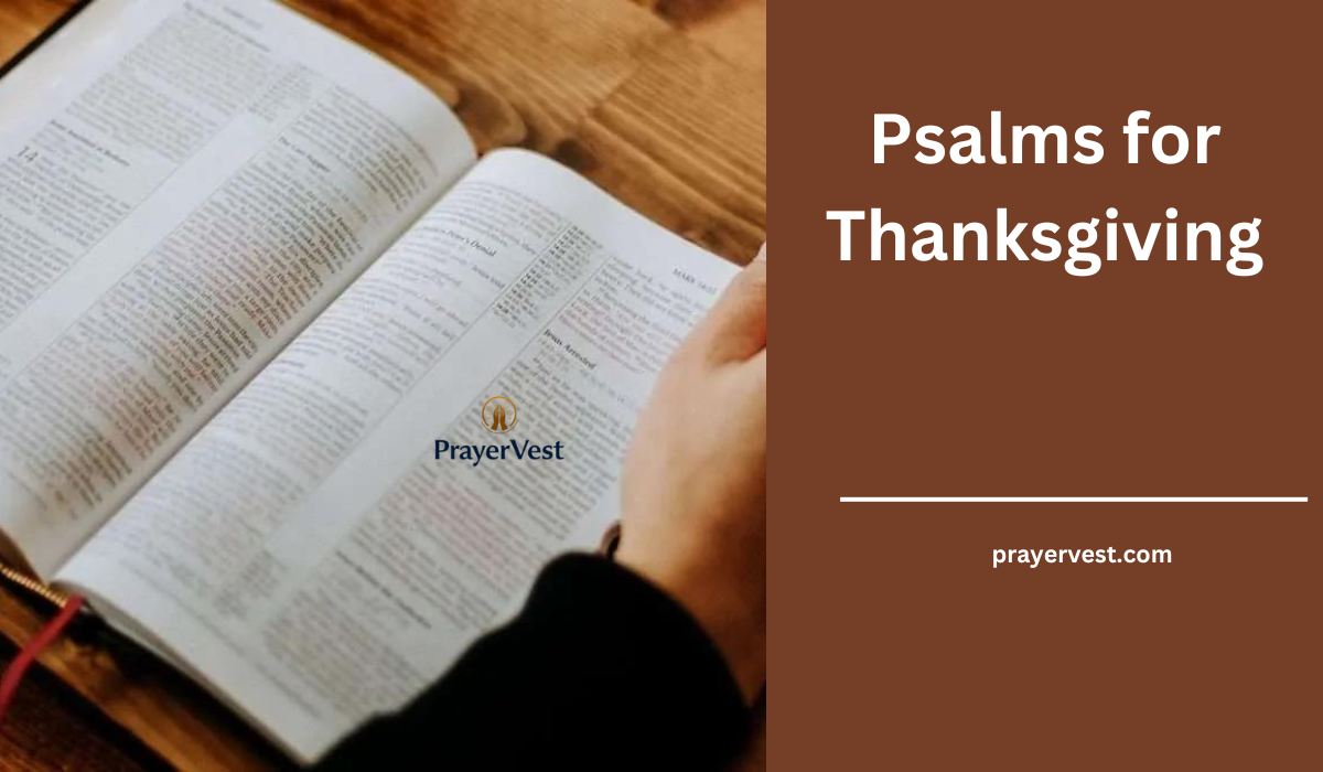 Psalms for Thanksgiving
