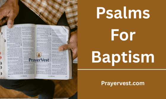 Psalms For Baptism