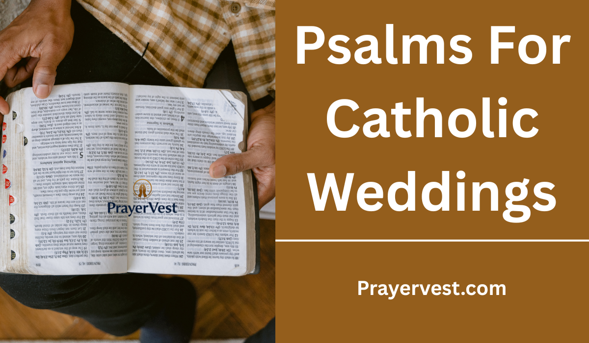 Psalms For Catholic Weddings