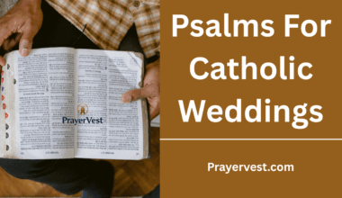 Psalms For Catholic Weddings