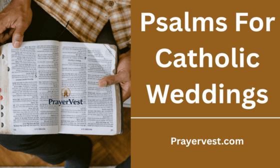Psalms For Catholic Weddings
