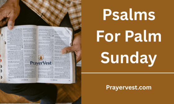 Psalms For Palm Sunday
