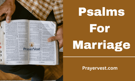 Psalms For Marriage