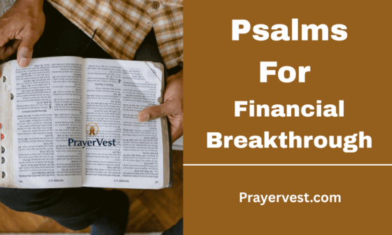 Psalms For Financial Breakthrough