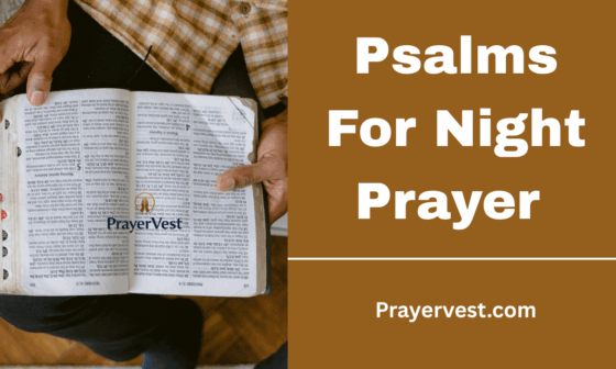 Psalms For Night Prayer