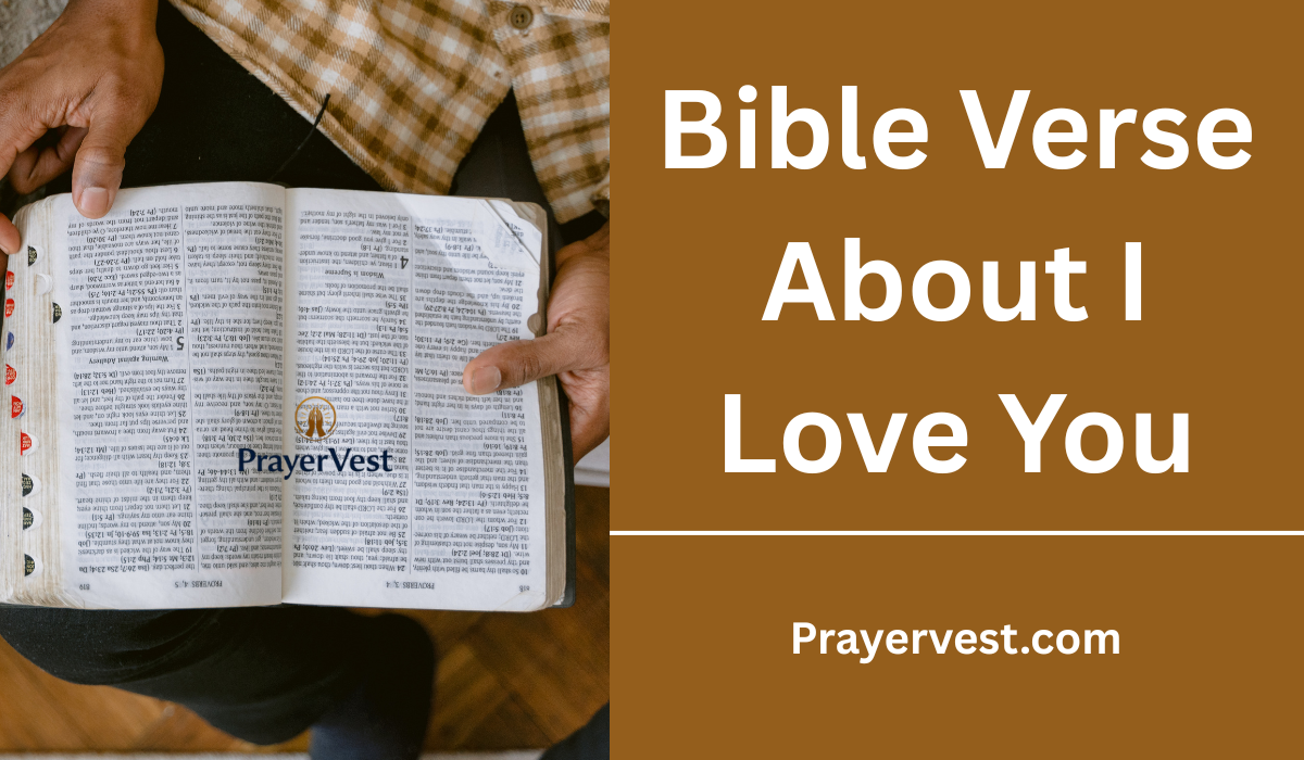 Bible Verse About I Love You
