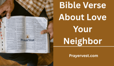 Bible Verse About Love Your Neighbor