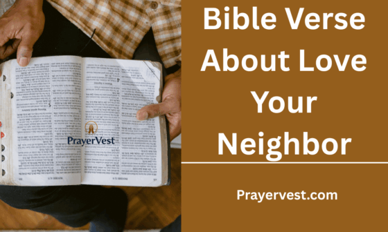 Bible Verse About Love Your Neighbor