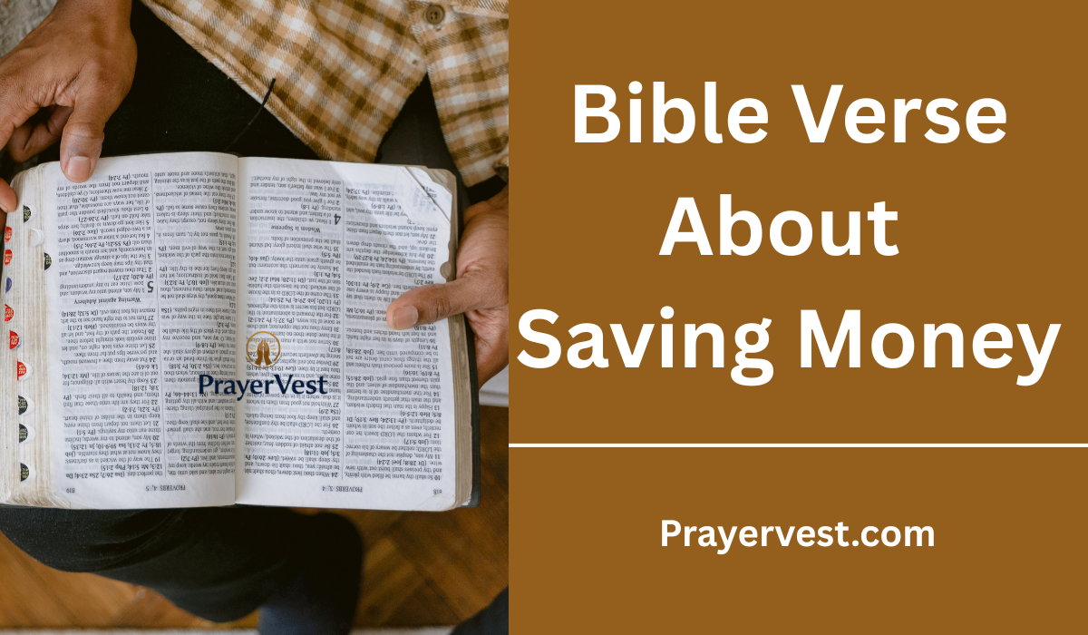 Bible Verse About Saving Money