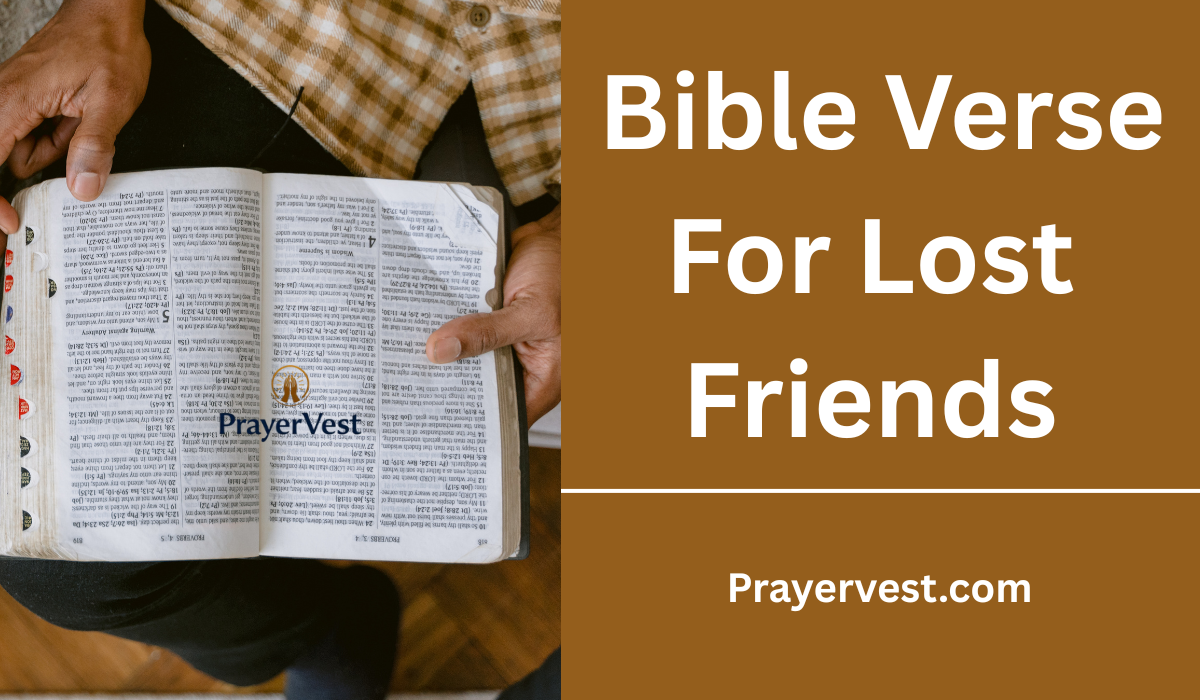  Bible Verse For lost Friends
