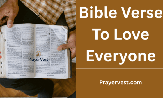 Bible Verse To Love Everyone