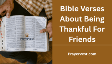 Bible Verses About Being Thankful For Friends