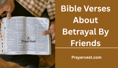 Bible Verses About Betrayal By Friends
