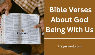 Bible Verses About God Being With Us