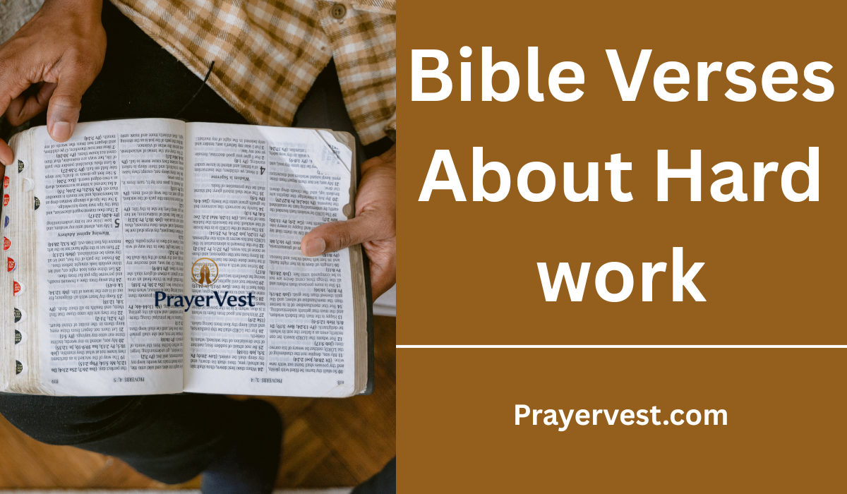 Bible Verses About Hard work