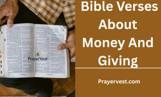 Bible Verses About Money And Giving
