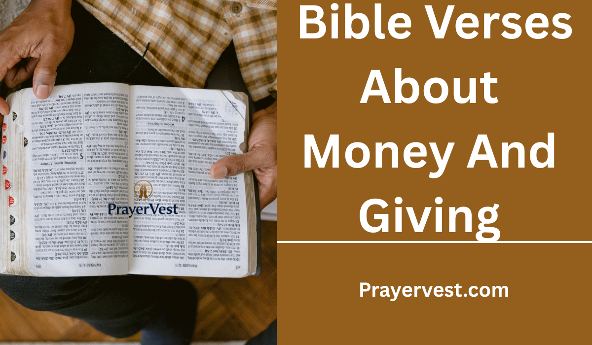  Bible Verses About Money And Giving