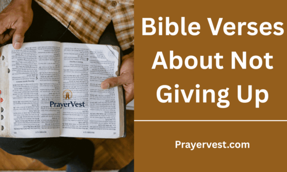 Bible Verses About Not Giving Up