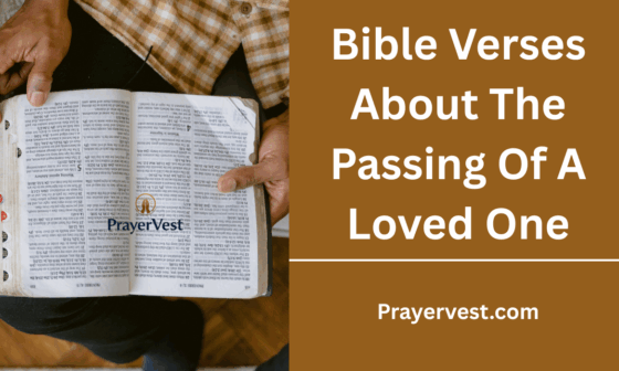 Bible Verses About The Passing Of A Loved One