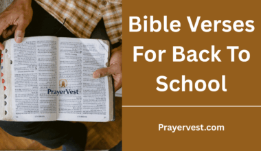 Bible Verses For Back To School