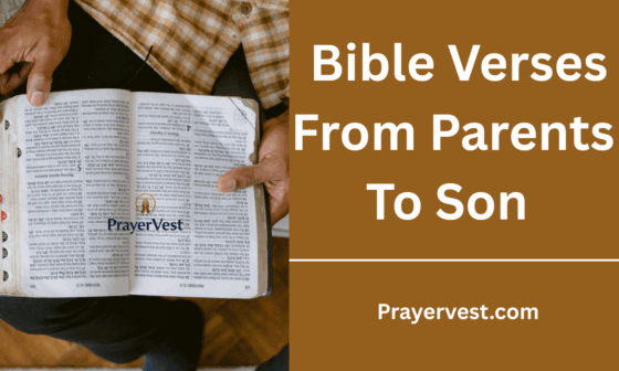 Bible Verses From Parents To Son