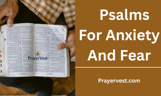 Psalms For Anxiety And Fear
