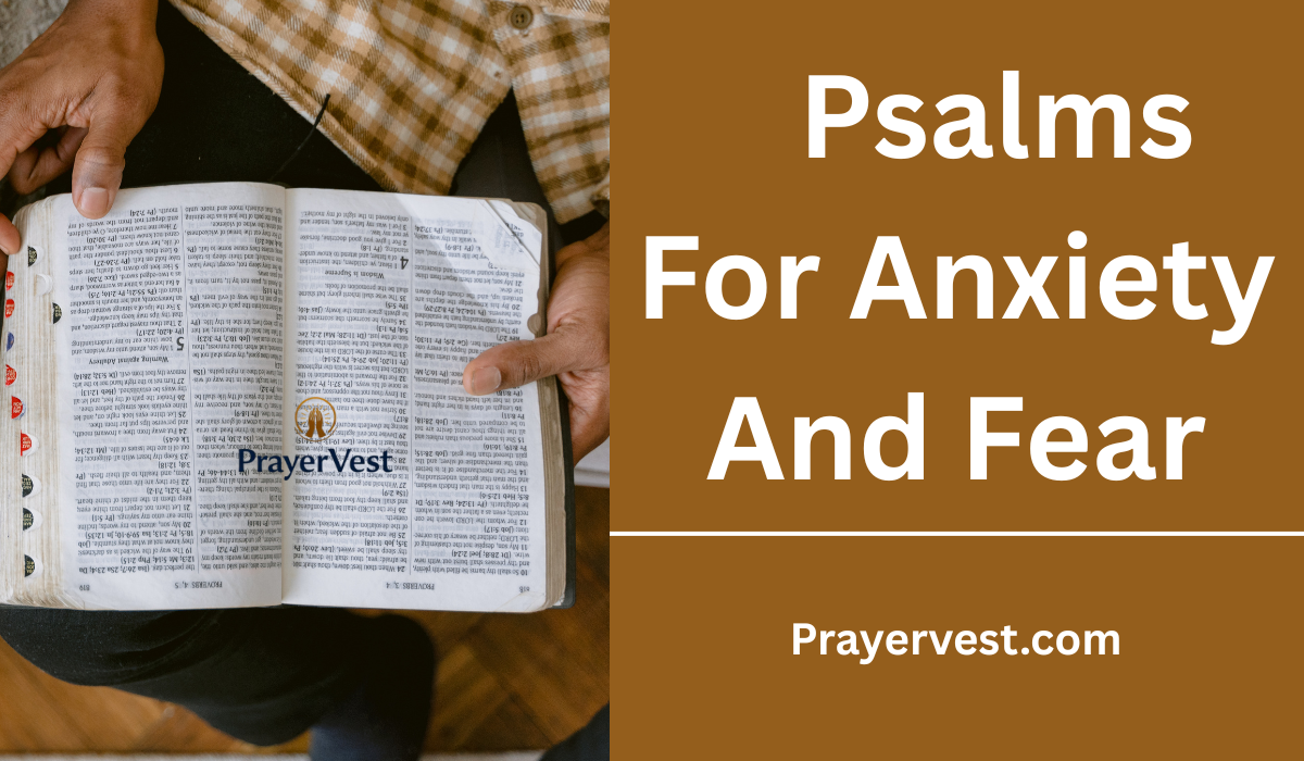  Psalms For Anxiety And Fear