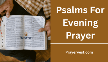 Psalms For Evening Prayer