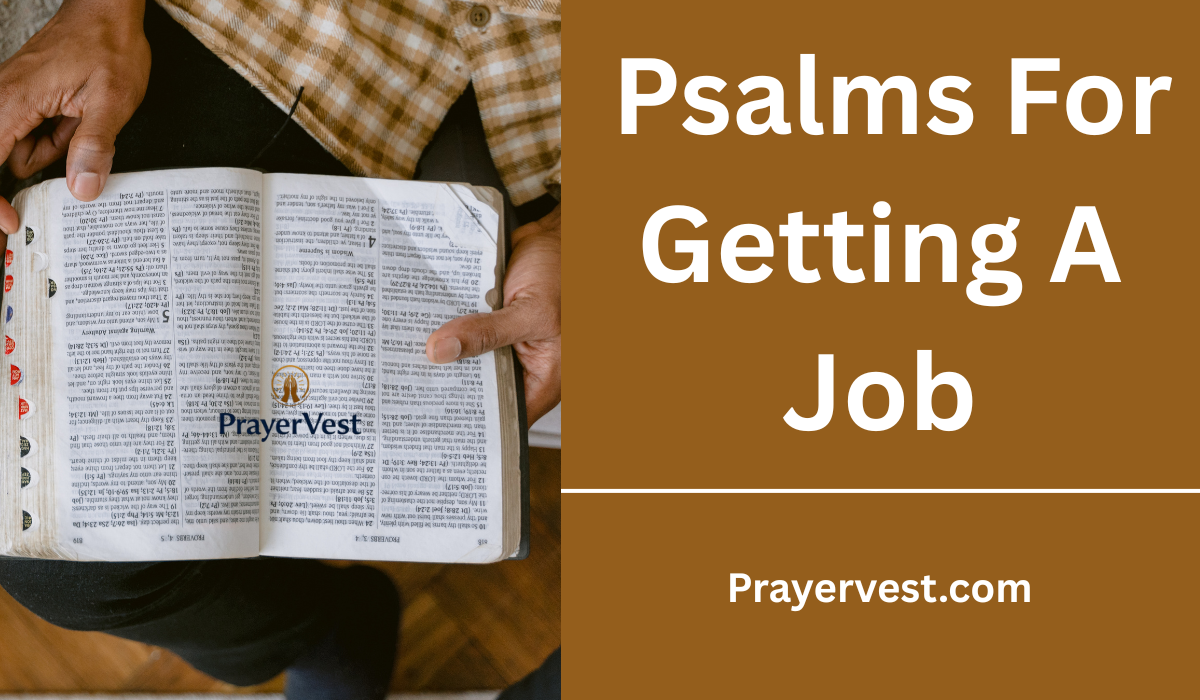  Psalms For Getting A Job
