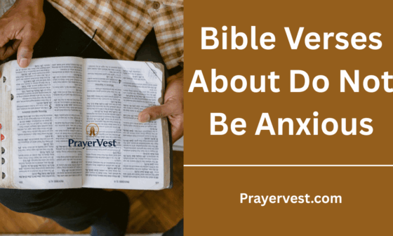 Bible Verses About Do Not Be Anxious