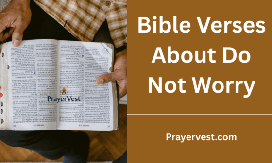Bible Verses About Do Not Worry