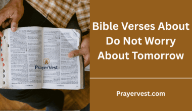 Bible Verses About Do Not Worry About Tomorrow