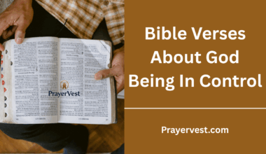 Bible Verses About God Being In Control