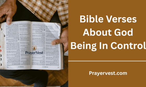 Bible Verses About God Being In Control