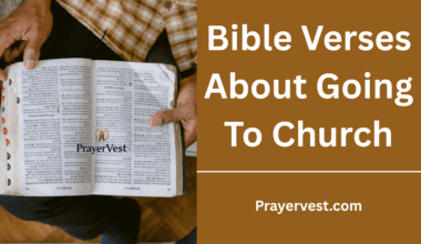 Bible Verses About Going To Church