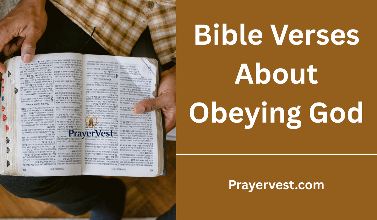 Bible Verses About Obeying God