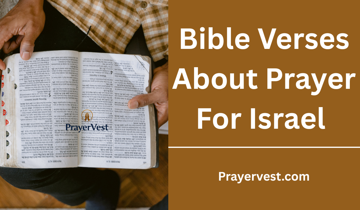 Bible Verses About Prayer For Israel 