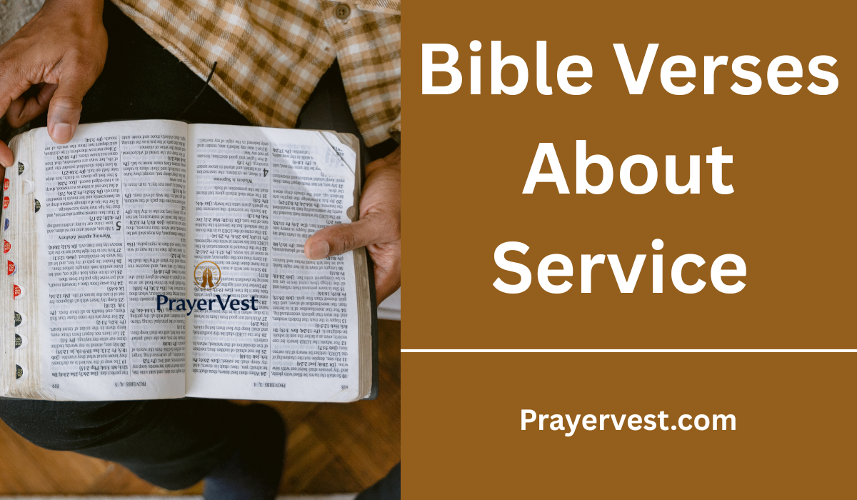 Bible Verses About Service 