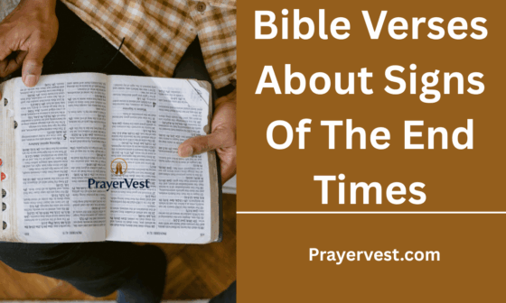 Bible Verses About Signs Of The End Times