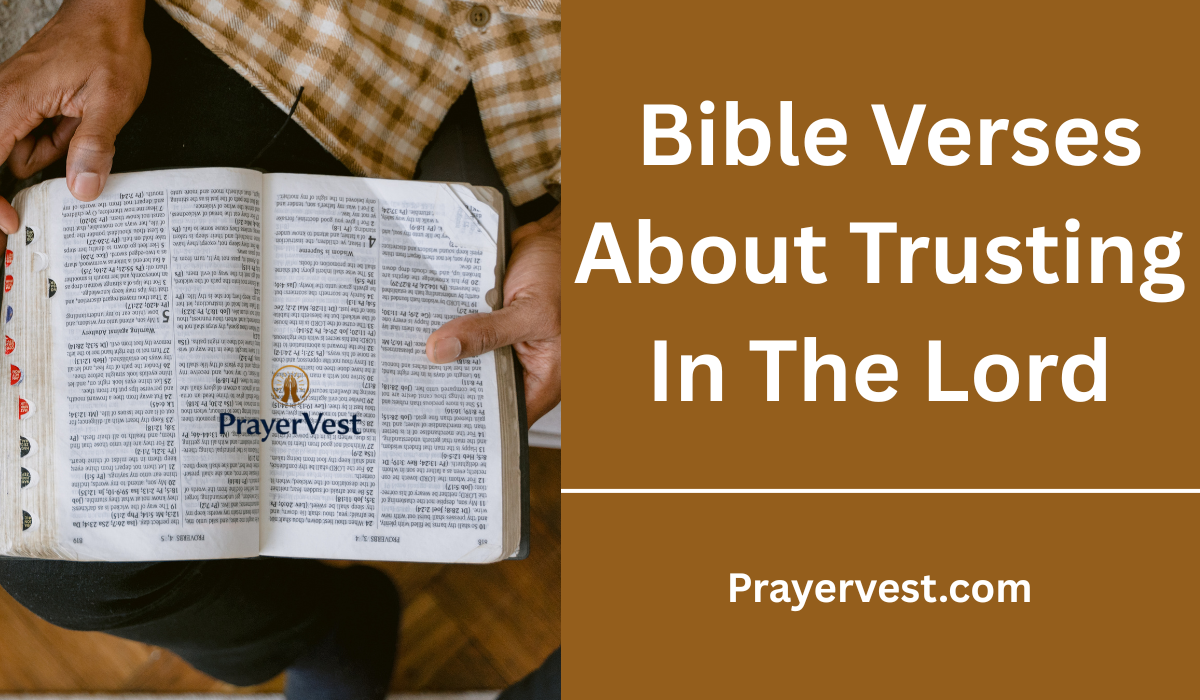  Bible Verses About Trusting In The Lord