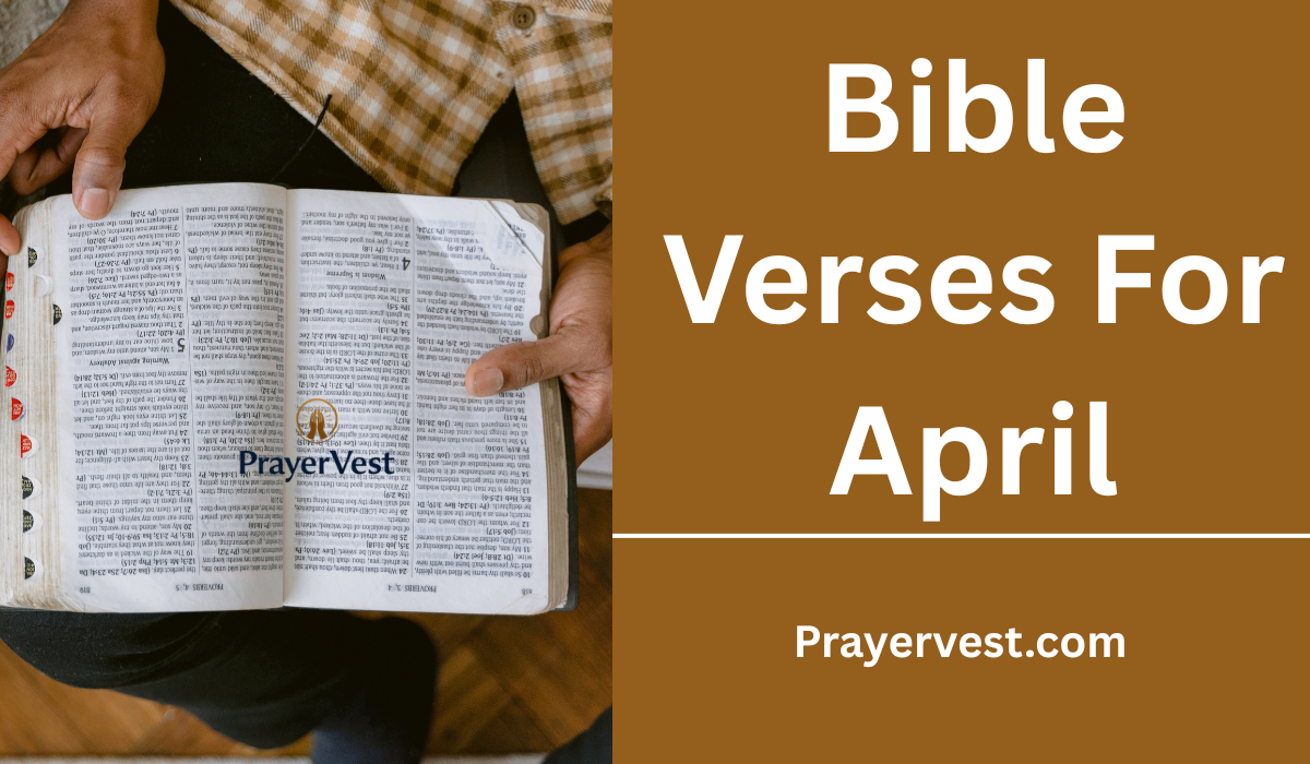 Bible Verses For April