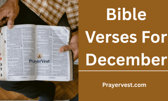 Bible Verses For December