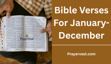 Bible Verses For January-December