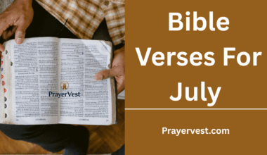 Bible Verses For July