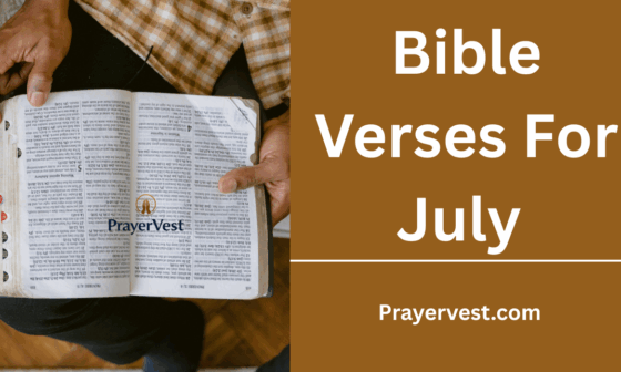 Bible Verses For July