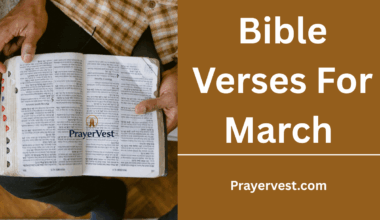 Bible Verses For March